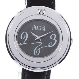 ピアジェ PIAGET P10275 ポセション K18WG 1Pダイヤ クォーツ レディース 良品 保証書付き_738552【ev20】【中古】