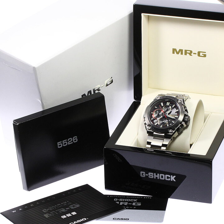 楽天市場】カシオ CASIO MRG-B1000D-1AJR Gショック MR-G Bluetooth 