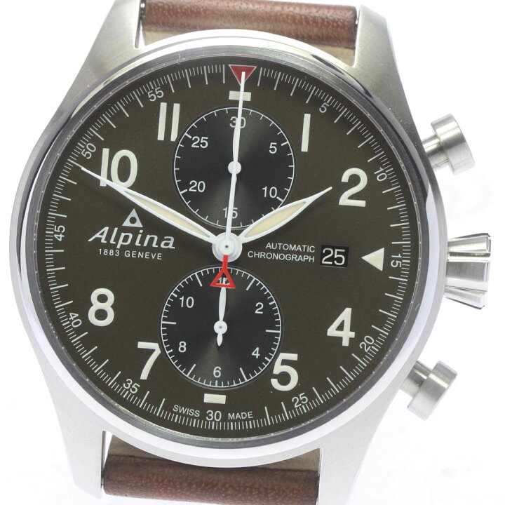 楽天市場】アルピナ Alpina AL-725GR4S6 スタータイマー デイト クロノ 