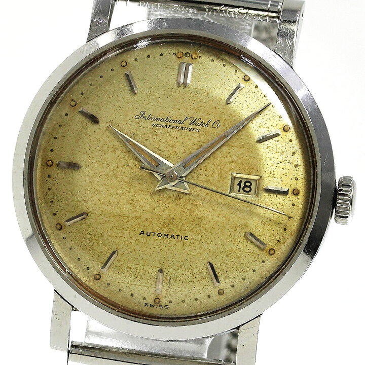 楽天市場】IWC IWC SCHAFFHAUSEN オールドインター Cal.8521 デイト 