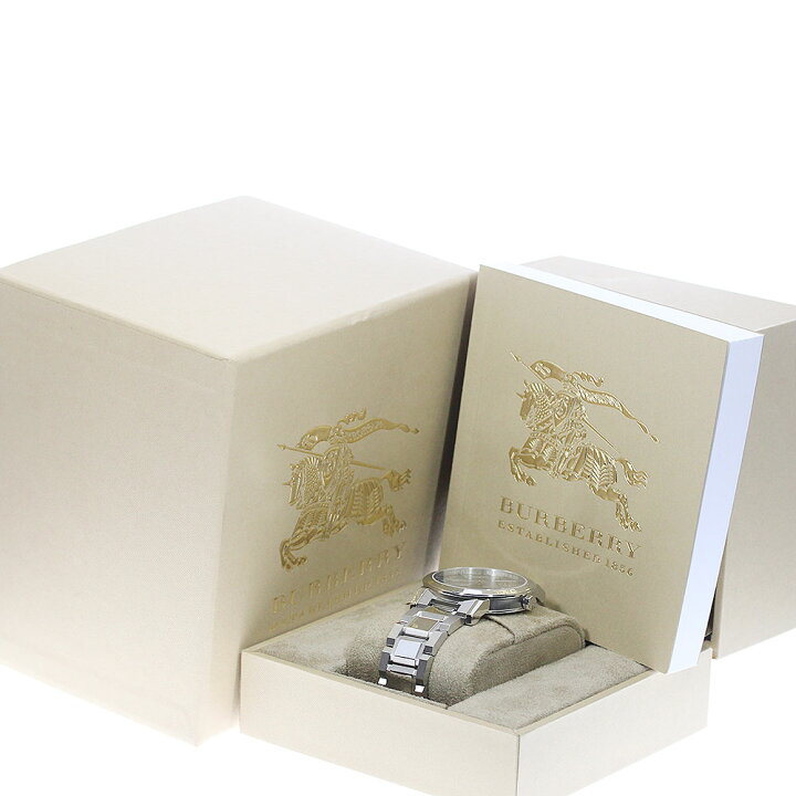 楽天市場】バーバリー BURBERRY BU9035 デイト クォーツ メンズ 美品  