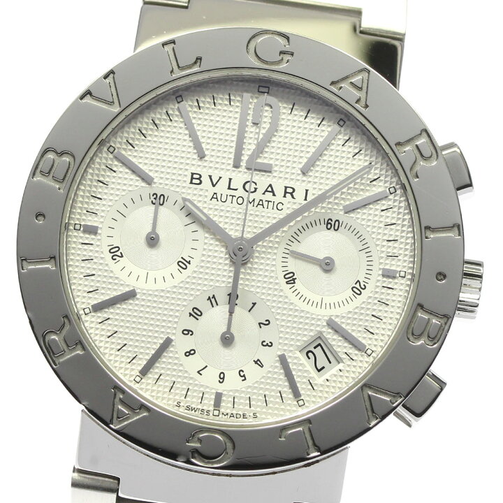 楽天市場】ブルガリ BVLGARI BB38SSCH ブルガリブルガリ クロノグラフ 