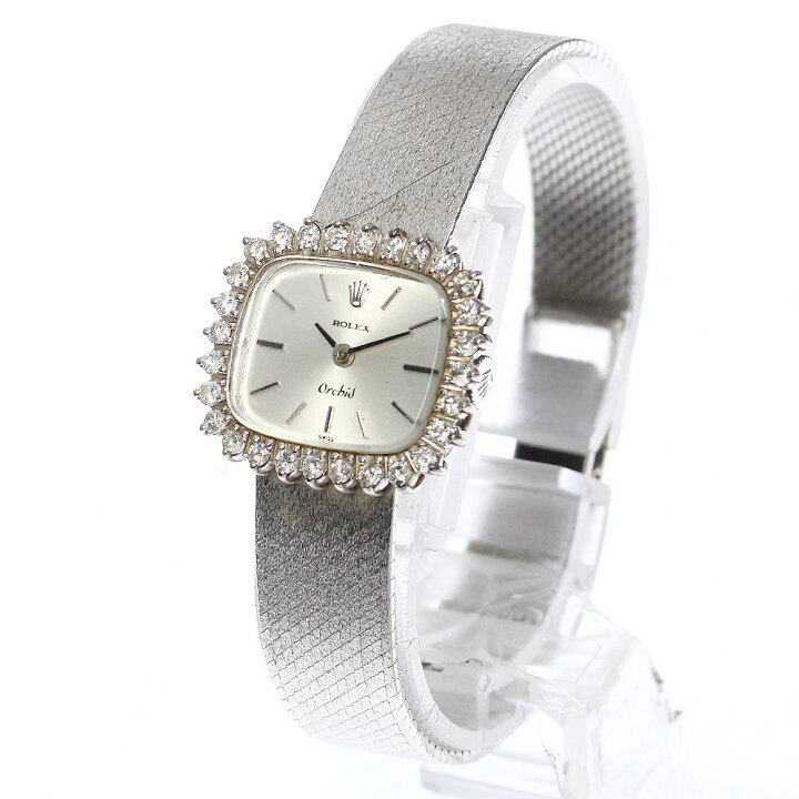 楽天市場】ロレックス ROLEX 2651 オーキッド K18WG Cal.1400 ダイヤ 