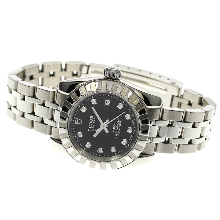 楽天市場】チュードル TUDOR 22010 クラシックデイト 10Pダイヤ 自動  