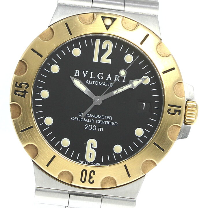 楽天市場】ブルガリ BVLGARI SD38SG ディアゴノ スクーバ YGベゼル 