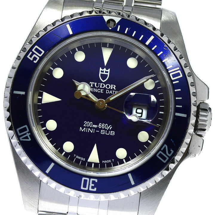 楽天市場】チュードル TUDOR 73190 プリンス デイト ミニサブ 自動巻き 
