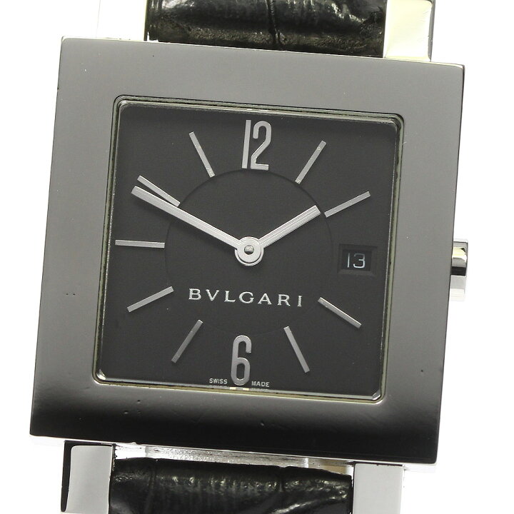 楽天市場】ブルガリ BVLGARI SQ29SLD クアドラード デイト クォーツ 