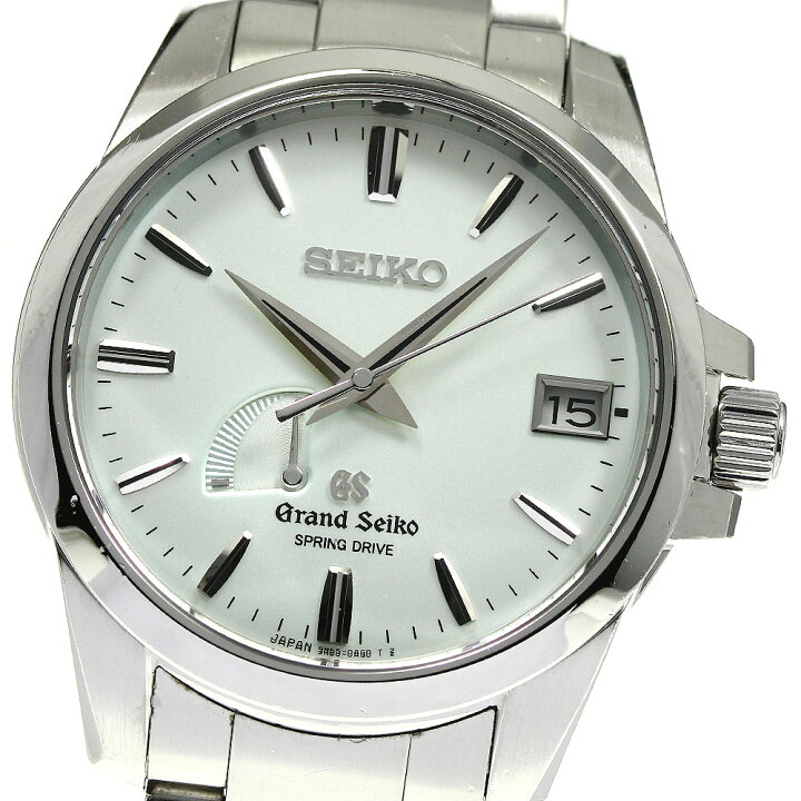 セイコー SEIKO SBGA015/9R65-0AG0 グランドセイコー パワーリザーブ デイト スプリングドライブ メンズ _748753【中古】 CLOSER Grand Seiko SBGA015 9R65-0AG0 スプリングドライブ