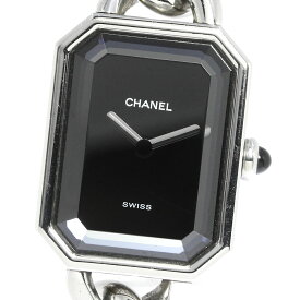 シャネル CHANEL H0452 プルミエール L クォーツ レディース 保証書付き_742113【ev15】【中古】