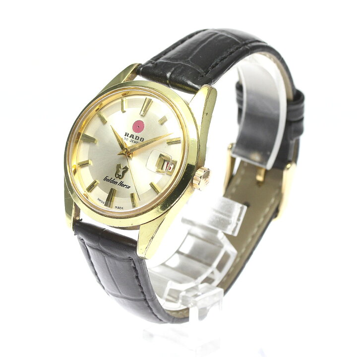 楽天市場】ラドー RADO 11674/1 ゴールデンホース デイト 自動巻き 
