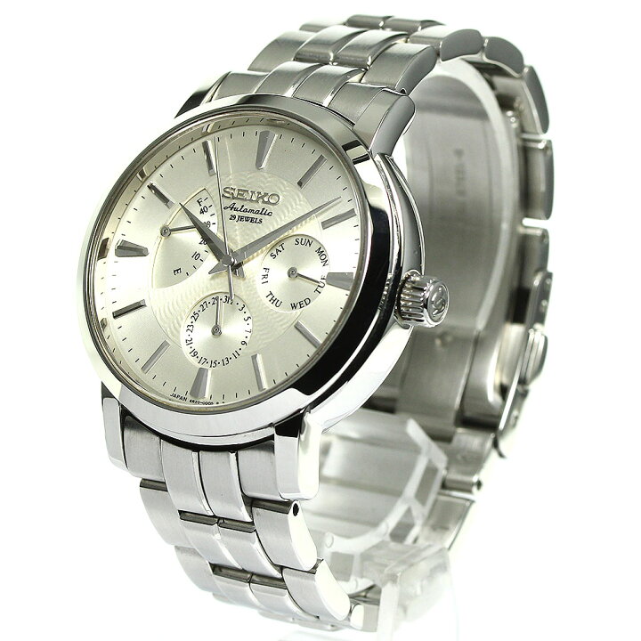 楽天市場】セイコー SEIKO 6R20-00B0/SARC003 メカニカル デイデイト 