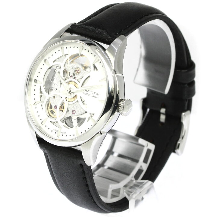 楽天市場】ハミルトン HAMILTON H324050 ジャズマスター スケルトン  