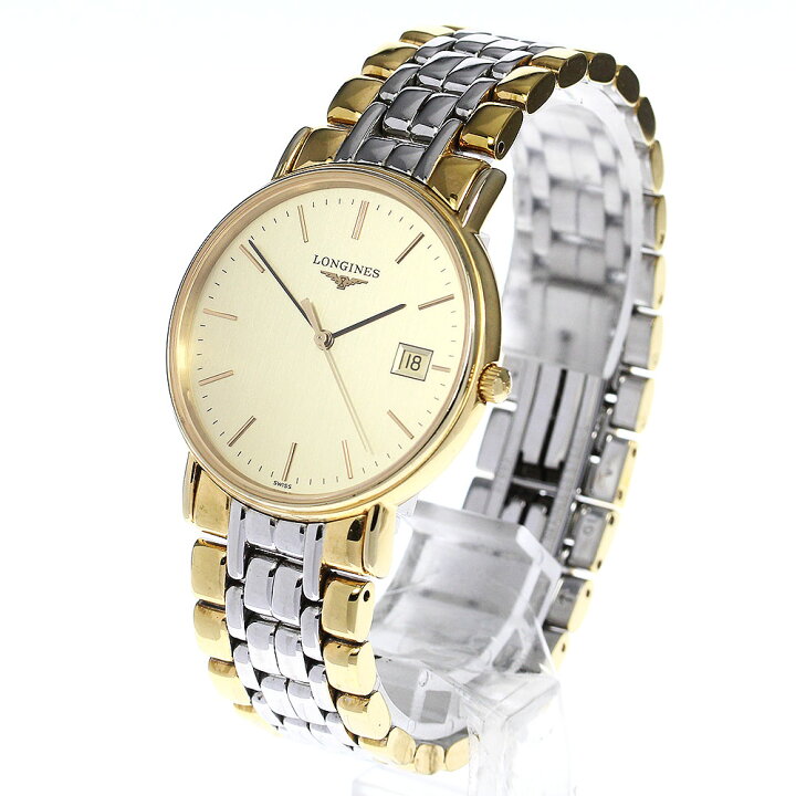 LONGINES L4.677.4グランドクラシックデイトクォーツメンズ 
