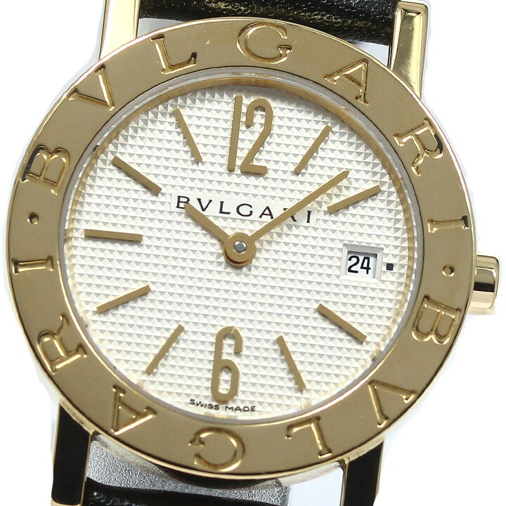楽天市場】ブルガリ BVLGARI BB26SG ブルガリブルガリ K18YG デイト  