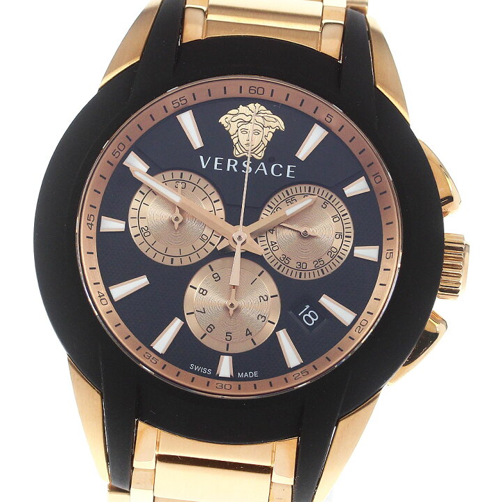 楽天市場】ヴェルサーチ VERSACE VEM800318 キャラクター クロノグラフ 