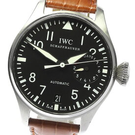 IWC SCHAFFHAUSEN IW500401 ビッグパイロットウォッチ 7デイズ 自動巻き メンズ _751735【ev10】【中古】