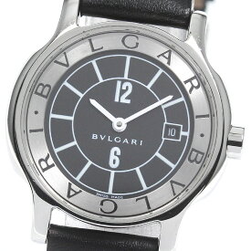 ブルガリ BVLGARI ST29S ソロテンポ デイト クォーツ レディース _753992【中古】