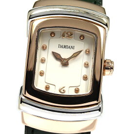 ダミアーニ Damiani DD001WGBA エゴ K18PG/K18WG クォーツ レディース 良品 _751454【中古】