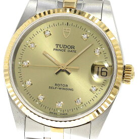 チュードル TUDOR 72033 プリンスデイト cal.2824-2 デイト 自動巻き ボーイズ _753510【ev10】【中古】