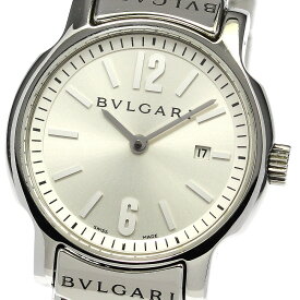 ブルガリ BVLGARI ST29S ソロテンポ デイト クォーツ レディース 良品 _754029【ev15】【中古】