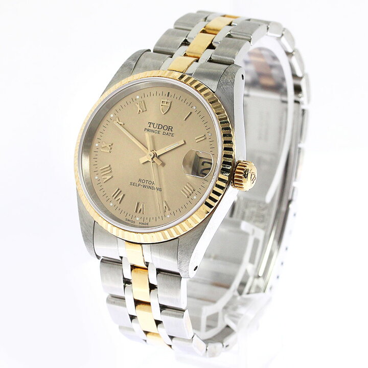 楽天市場】チュードル TUDOR 72033 プリンス デイト YGコンビ cal.2824  
