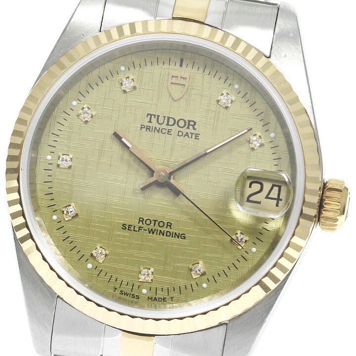 楽天市場】チュードル TUDOR 72033 プリンス デイト YGコンビ 10P  