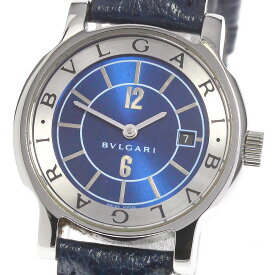 ブルガリ BVLGARI ST29S ソロテンポ デイト クォーツ レディース 内箱・保証書付き_754973【中古】