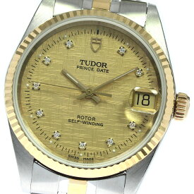 訳あり チュードル TUDOR 72033 プリンスデイト YGコンビ 自動巻き ボーイズ _753512【中古】