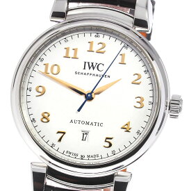 IWC IWC SCHAFFHAUSEN IW356601 ダヴィンチ オートマティック40 デイト 自動巻き メンズ 箱・保証書付き_755123【ev10】【中古】