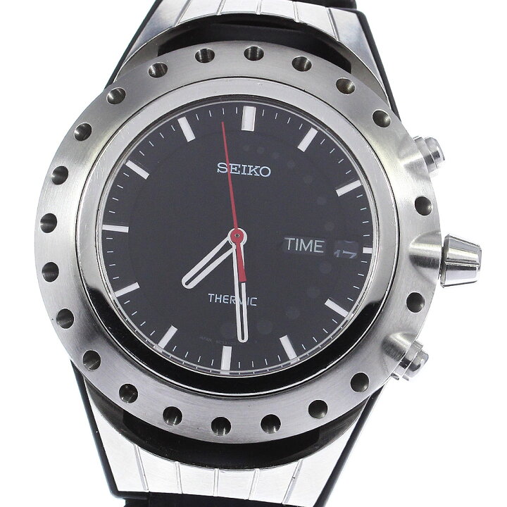 楽天市場】ジャンク セイコー SEIKO 6C12-0010 サーミック 体温発電 