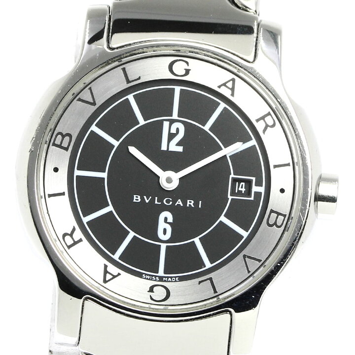 楽天市場】ブルガリ BVLGARI ST29S ソロテンポ デイト クォーツ  