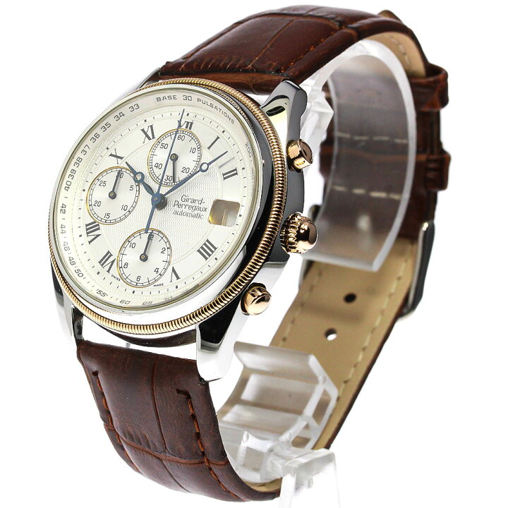 楽天市場】ジラール・ペルゴ GIRARD-PERREGAUX ref.4910 GP4900 クロノ  