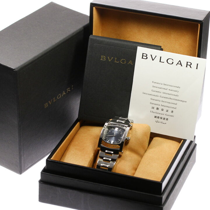 楽天市場】ブルガリ BVLGARI AA39S アショーマ デイト クォーツ 