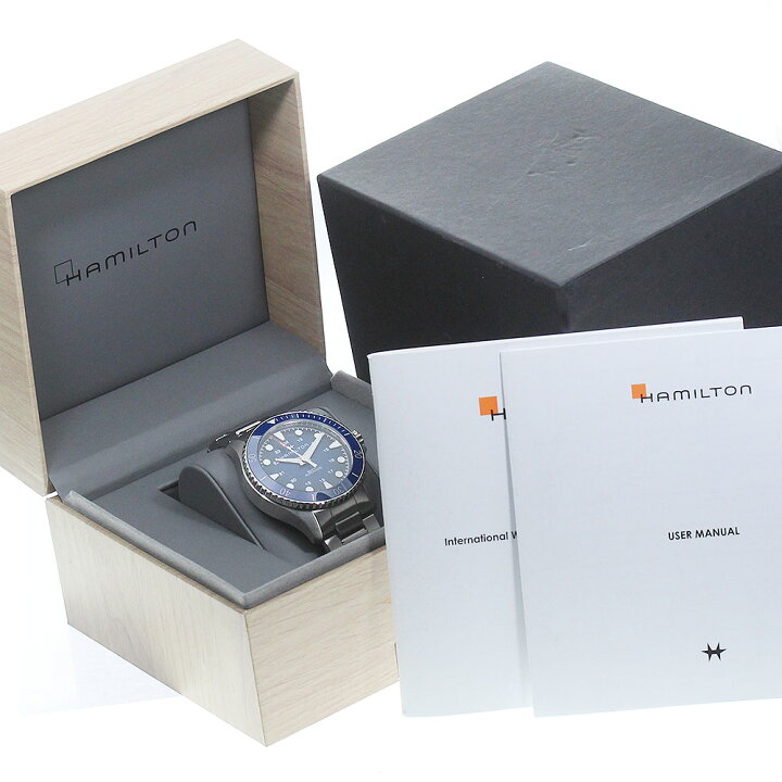 楽天市場】ハミルトン HAMILTON H825050 カーキ ネイビー スキューバ 
