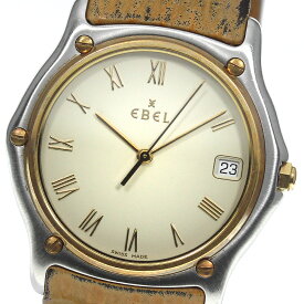 エベル EBEL E1187141 デイト クォーツ メンズ _757783【中古】