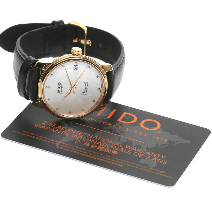 楽天市場】ミドー MIDO M027.207.36.106.00 バロンチェッリ ヘリテージ  
