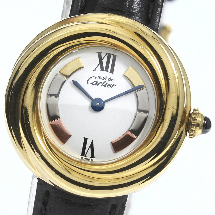 楽天市場】カルティエ CARTIER W1010744 マスト トリニティ クォーツ  