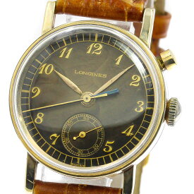 訳あり ロンジン LONGINES ワンプッシュクロノ cal.12.68Z 手巻き メンズ _745095【中古】