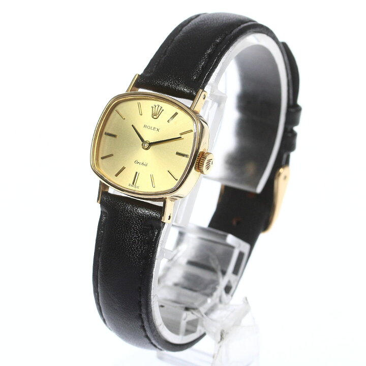 楽天市場】ロレックス ROLEX 2673 オーキッド K18YG Cal.1400 手巻き  