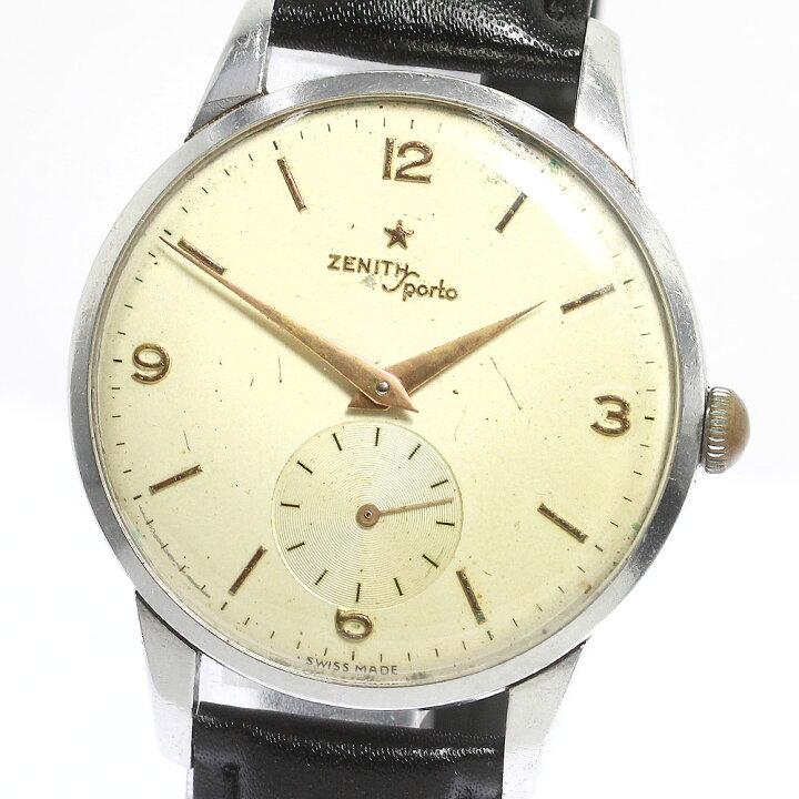 楽天市場】ゼニス ZENITH スポルト ヴィンテージ 手巻き メンズ 