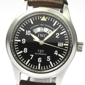 IWC SCHAFFHAUSEN IW325101 フリーガーUTC デイト 自動巻き メンズ _760121【中古】