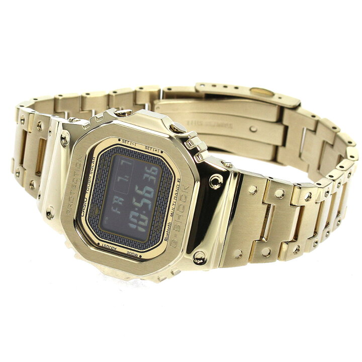 楽天市場】カシオ CASIO GMW-B5000GD-9JF G-SHOCK フルメタル ソーラー