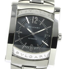 ブルガリ BVLGARI AA48S アショーマ デイト 自動巻き メンズ _751448【ev20】【中古】