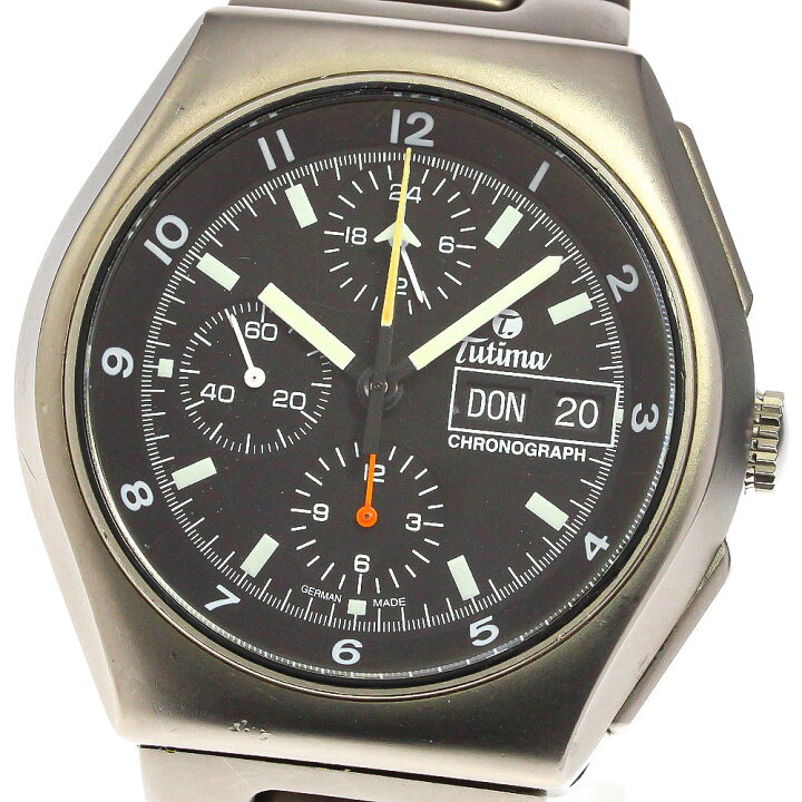 楽天市場】訳あり チュチマ TUTIMA 760-32 ミリタリー デイデイト  