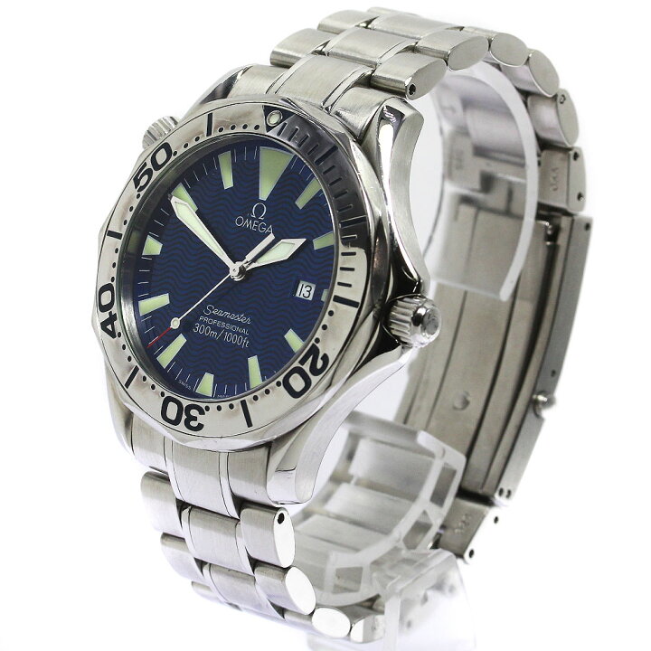 楽天市場】ベルト訳あり オメガ OMEGA 2265.80 シーマスター300  