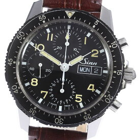 ジン Sinn 103 クロノグラフ デイデイト 自動巻き メンズ _761650【中古】