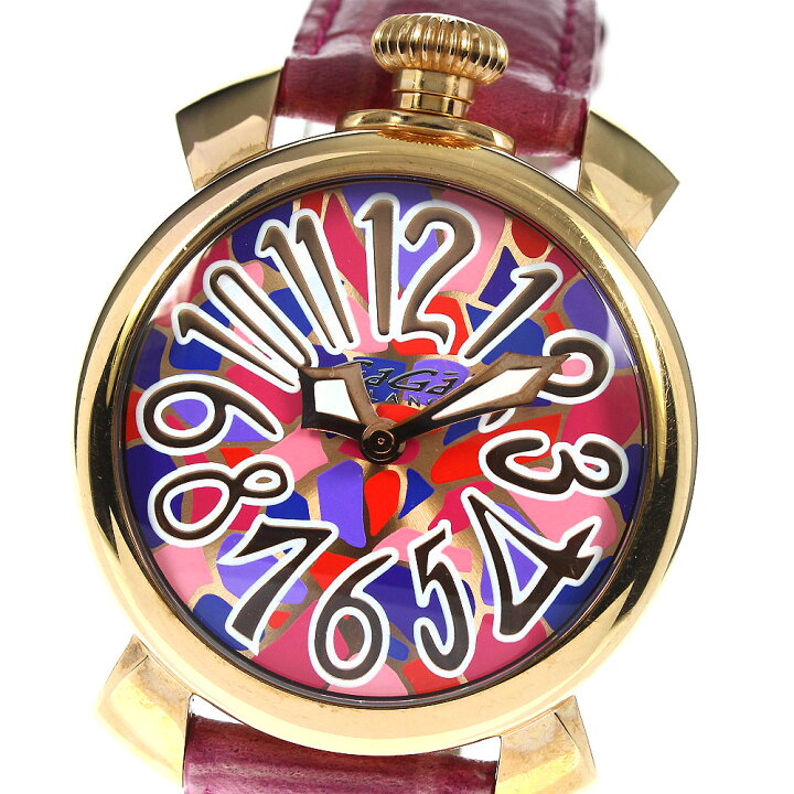 楽天市場】ガガミラノ GaGa MILANO 5021 MOS 02 マヌアーレ40MM  