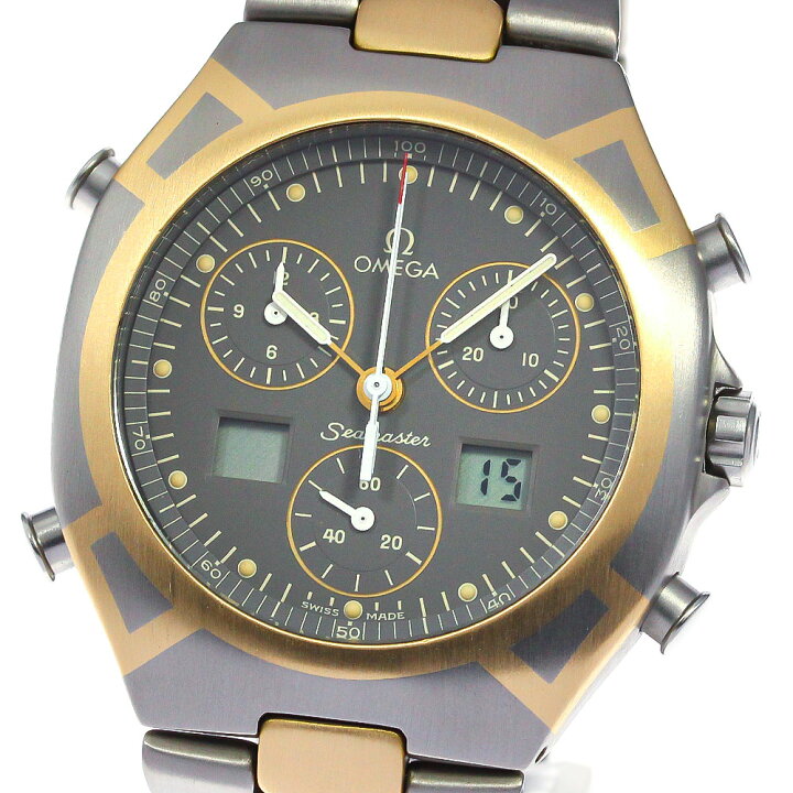 楽天市場】オメガ OMEGA シーマスター ポラリス クロノグラフ クォーツ 