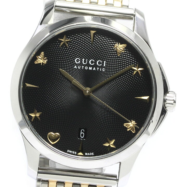 楽天市場】グッチ GUCCI 126.4/YA126469 Gタイムレス デイト 自動巻き  