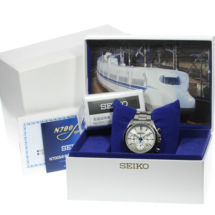 楽天市場】セイコー SEIKO 8T63-00X0 N700Sのぞみ 1周年記念ウオッチ 
